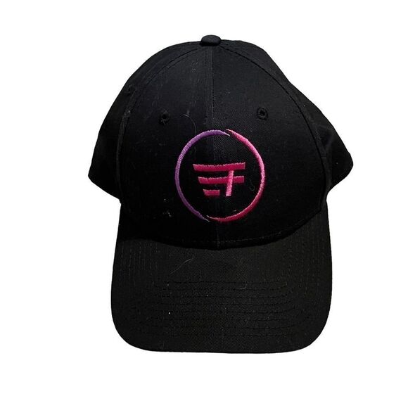 New Era F Logo Black & Pink Baseball Hat - Picture 1 of 9